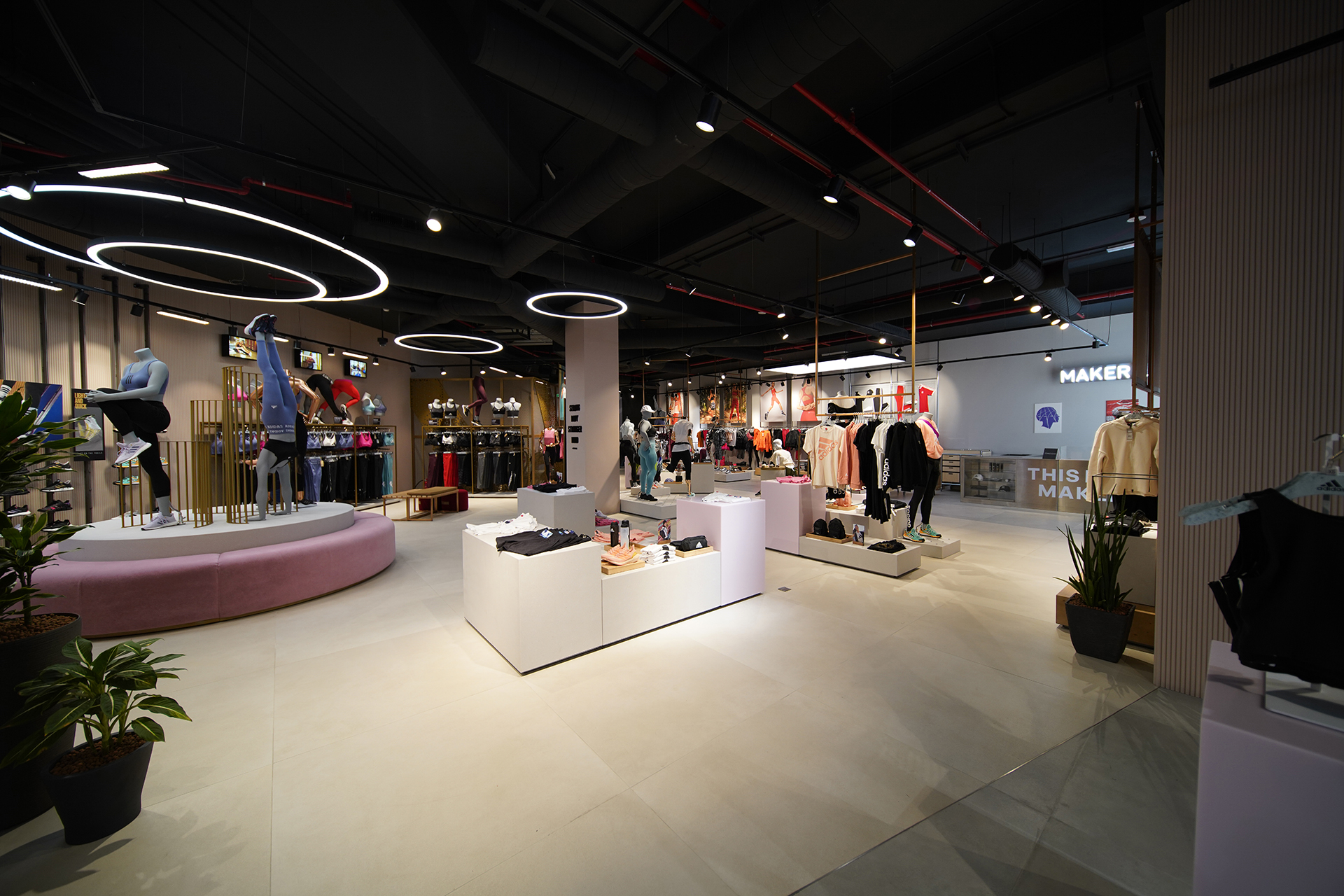 Retail Fitout Services: Adidas | The Avenues Mall